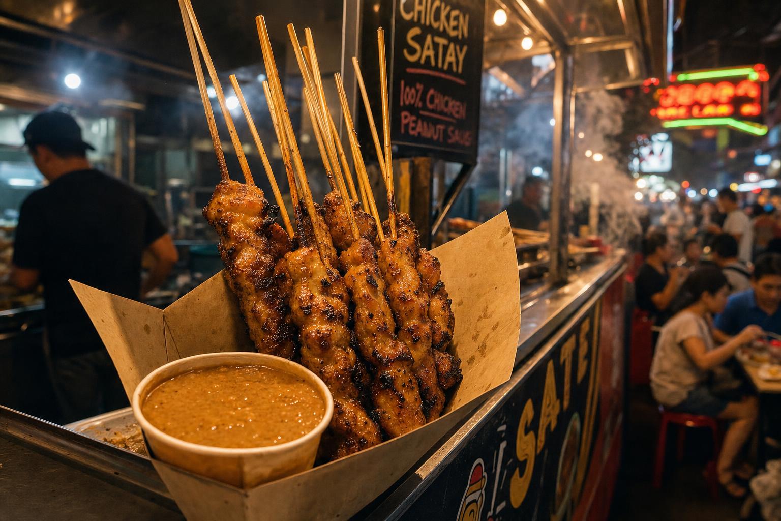 Satay z kurczaka